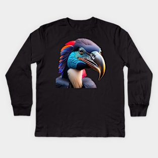 Bird Of Prey Kids Long Sleeve T-Shirt